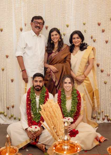 Kalyani Priyadarshan Family