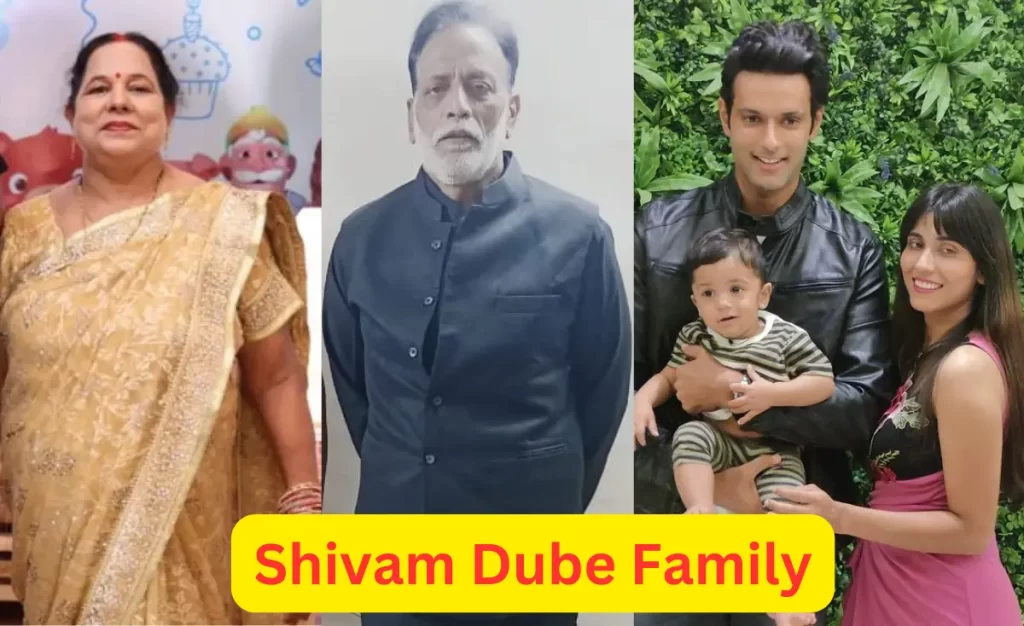 Shivam Dube Family
